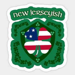 Patricks New Jersey Sticker